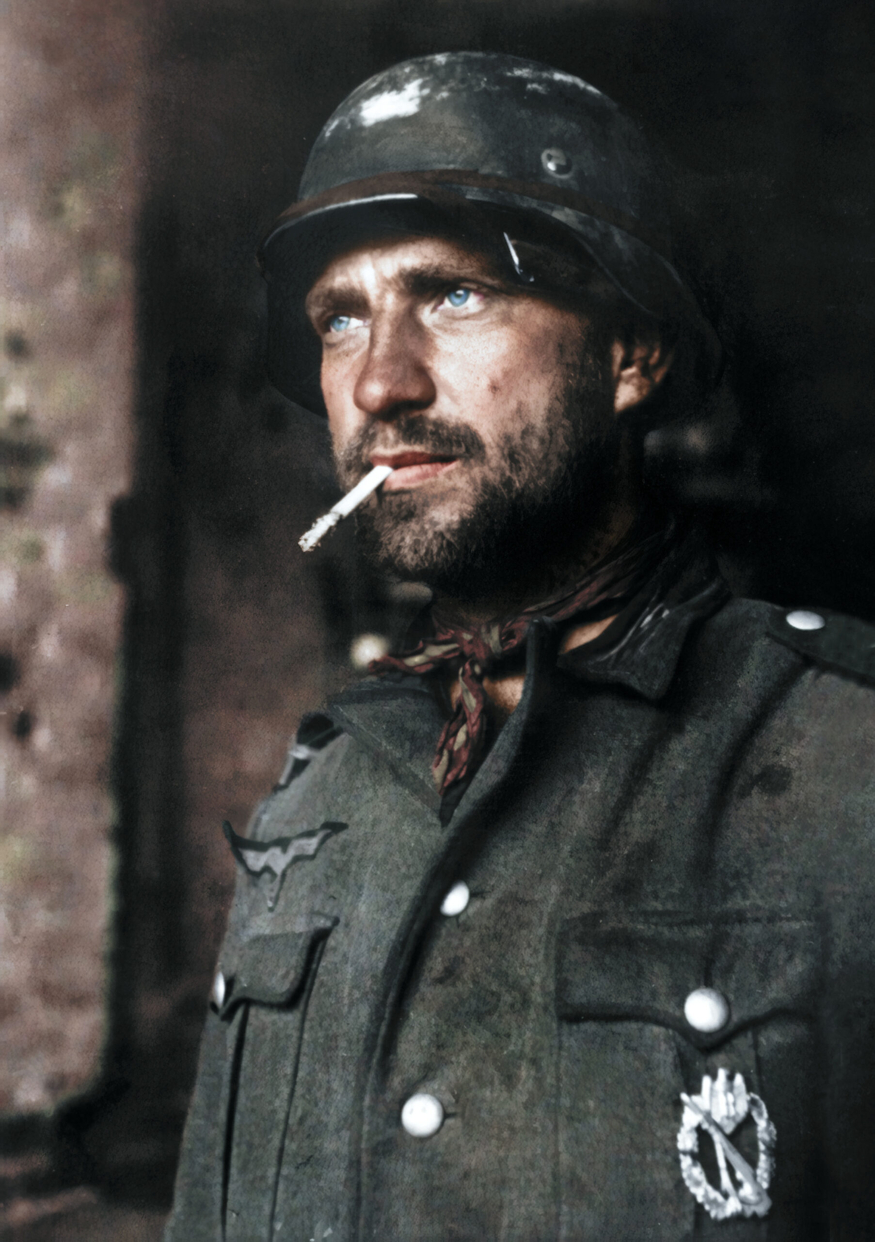 Soldados soviéticos durante la Batalla de Stalingrado, 1942