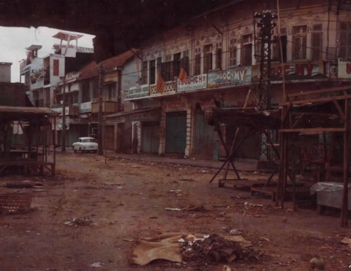 Combates callejeros durante la Ofensiva del Tet en Saigón, enero de 1968