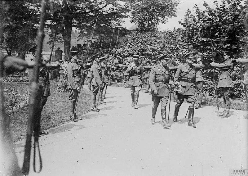 El general sir Douglas Haig, comandante de las fuerzas británicas en el Somme, 1916
