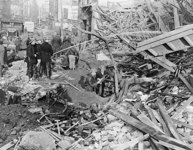 El Blitz bombardeos sobre Londres 1940