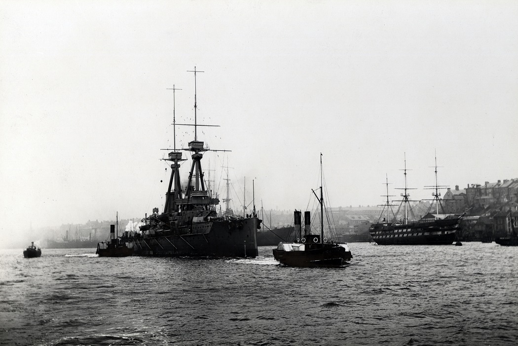 Acorazados en la Batalla de Jutlandia 1916