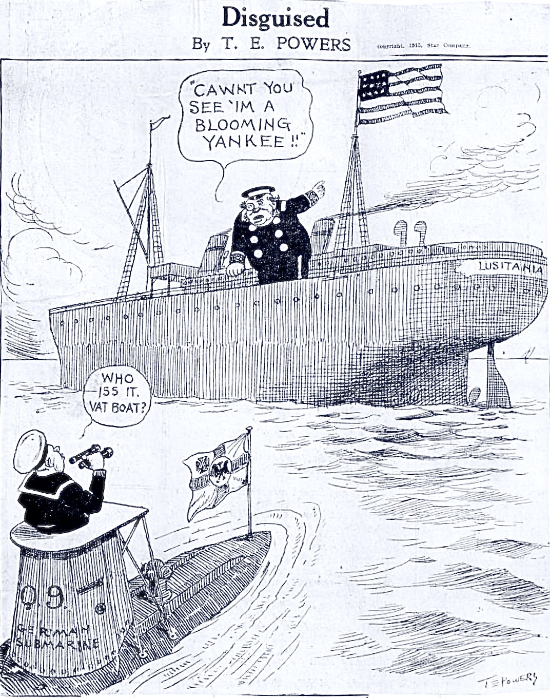 RMS Lusitania 1915