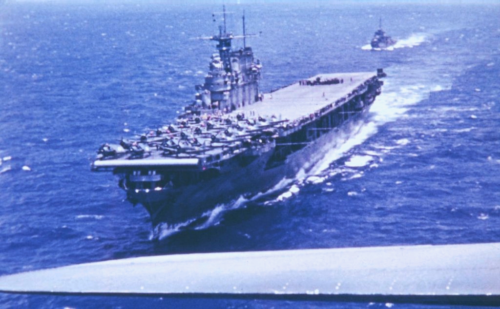 Portaaviones en la Batalla de Midway 1942