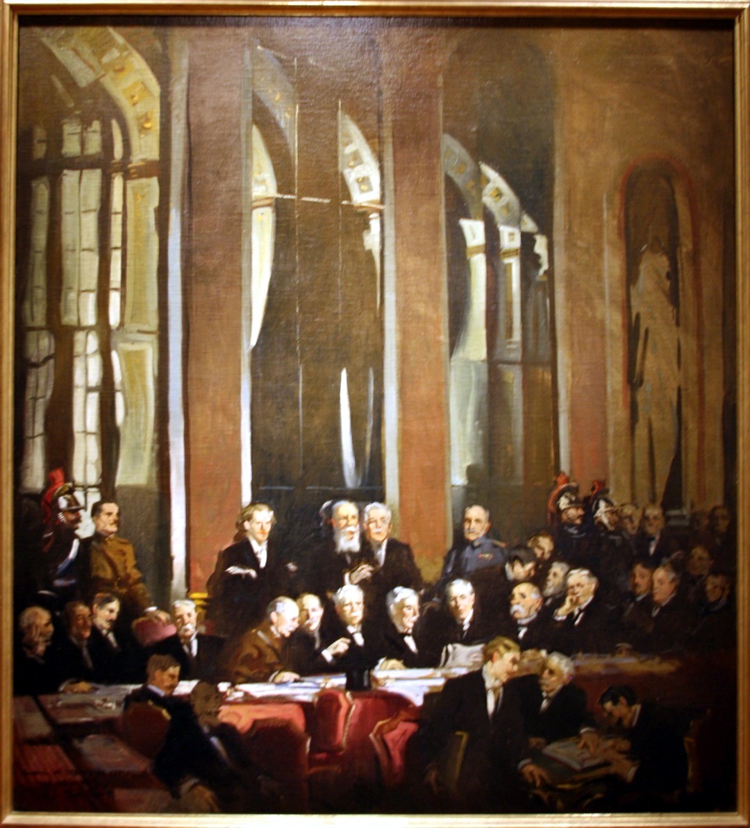 Firma del Tratado de Versalles 1919
