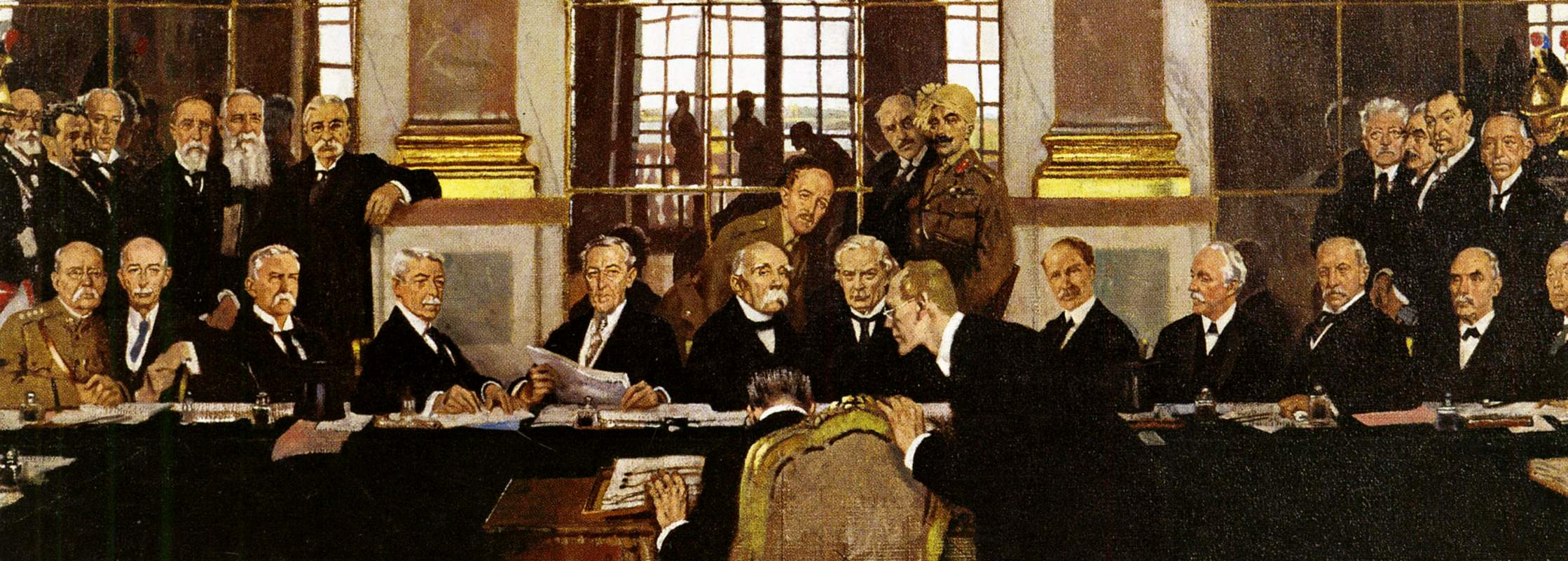 Firma Tratado Versalles 1919